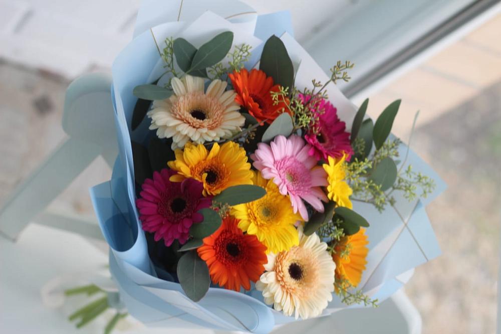 Букет цветов из: Герберы в Бородино