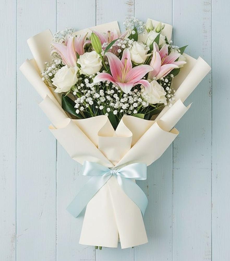 Букет цветов из: Лилии в Бородино