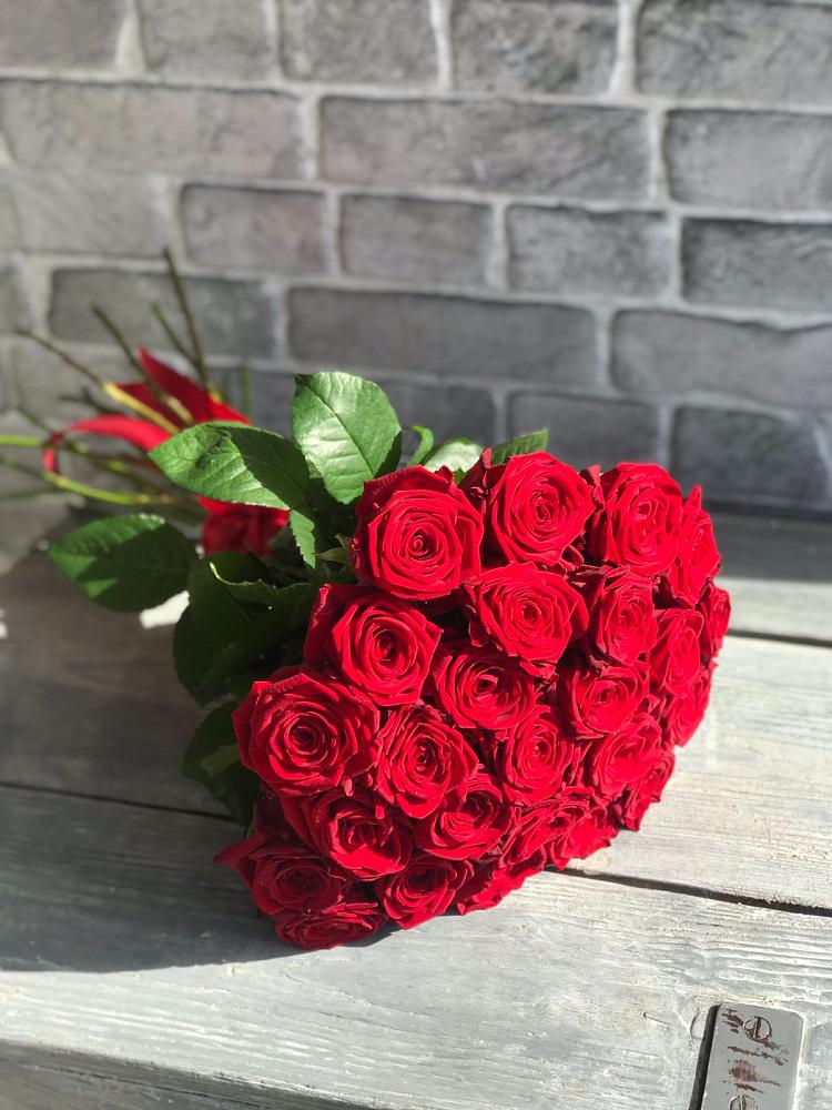 Букет Красные розы Фридом в Бородино