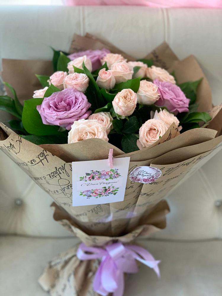 Букет цветов из: Розы в Бородино