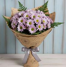 Букет цветов из:  Хризантемы #REPLACE_PRED# Бородино