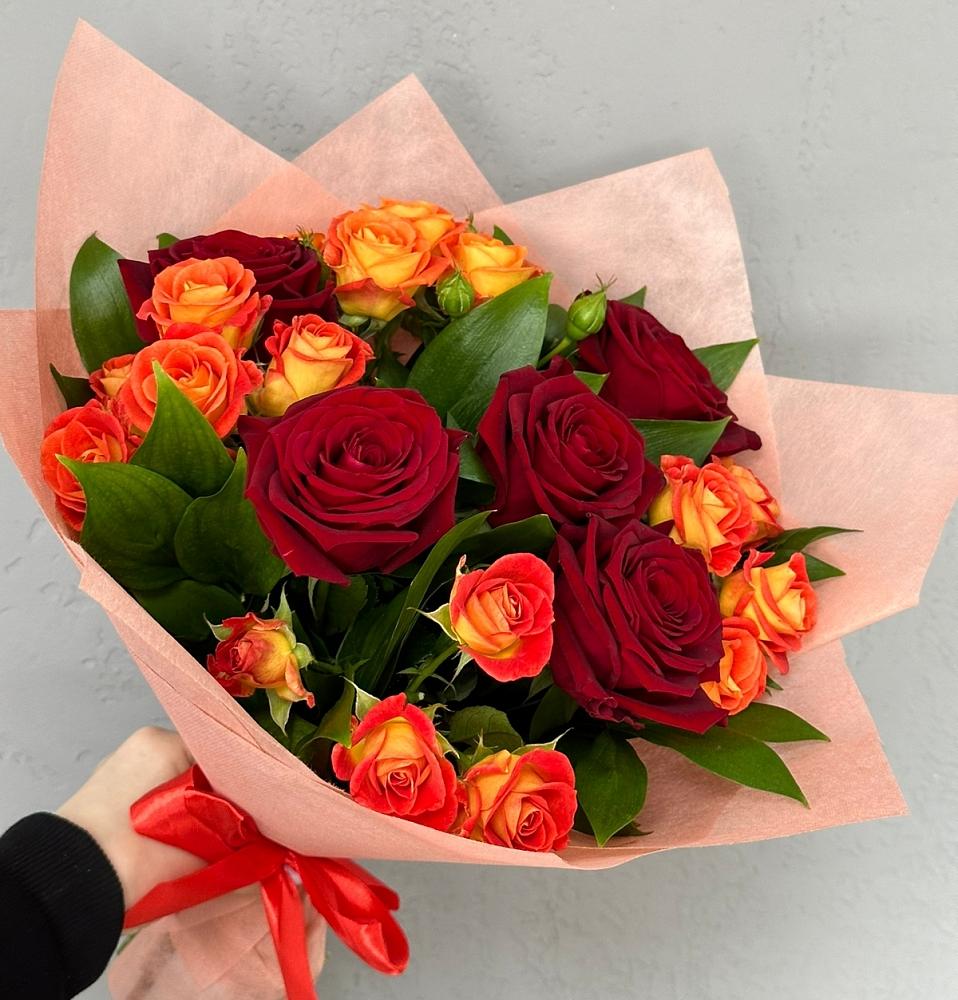 Букет Любовь и восторг в Бородино