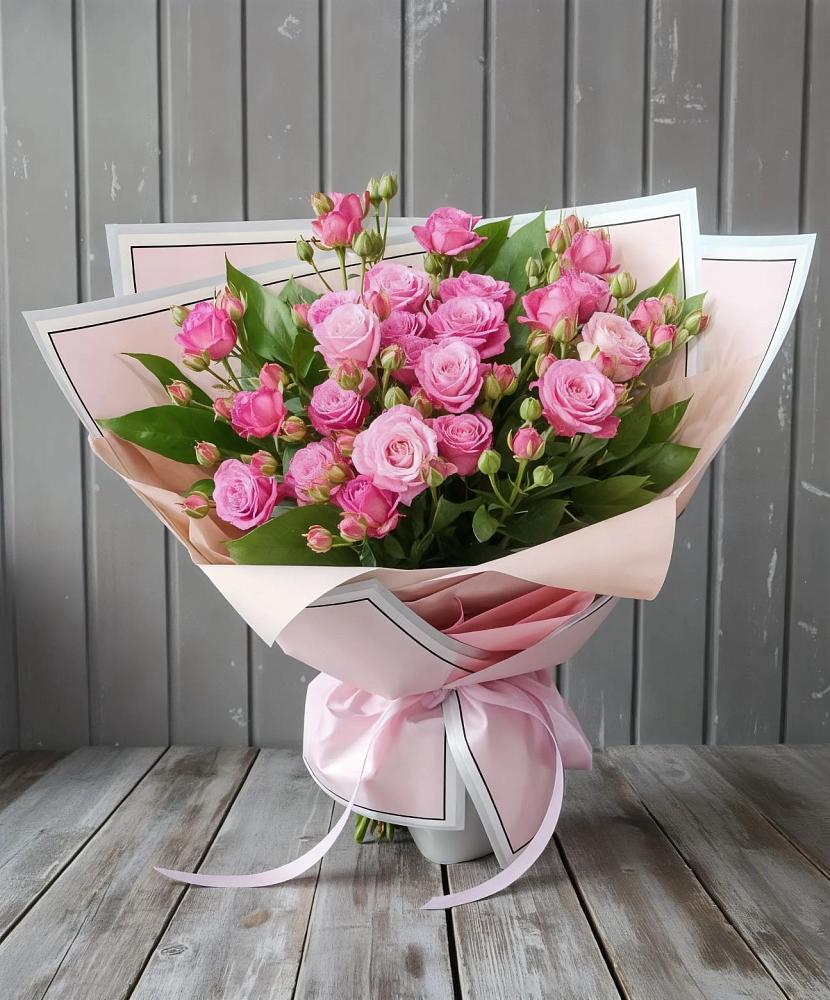 Букет Розовый кустик в Бородино