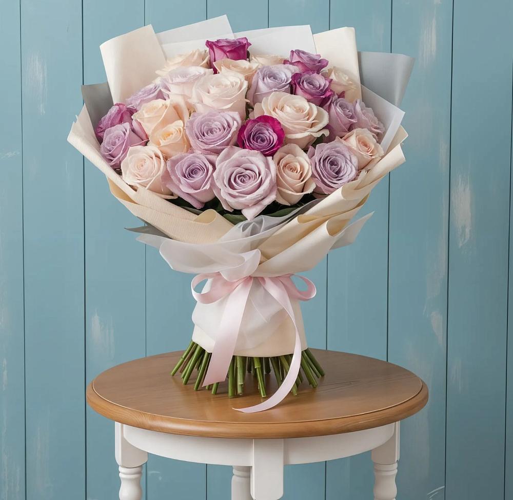 Букет цветов из: Розы в Бородино