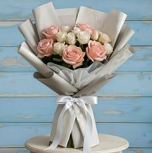 Букет цветов из:  Розы в Бородино