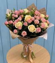 Букет цветов из:  Розы в Бородино