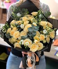 Букет цветов из:  Розы и Лизиантусы #REPLACE_PRED# Бородино