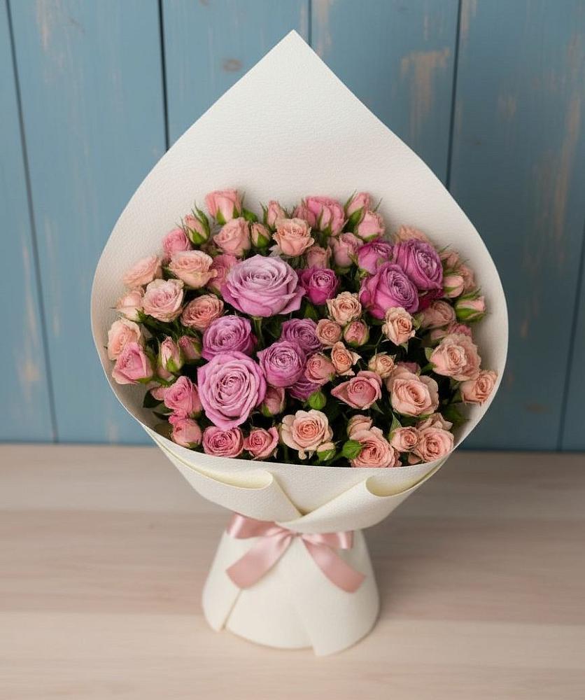 Букет цветов из: Розы в Бородино