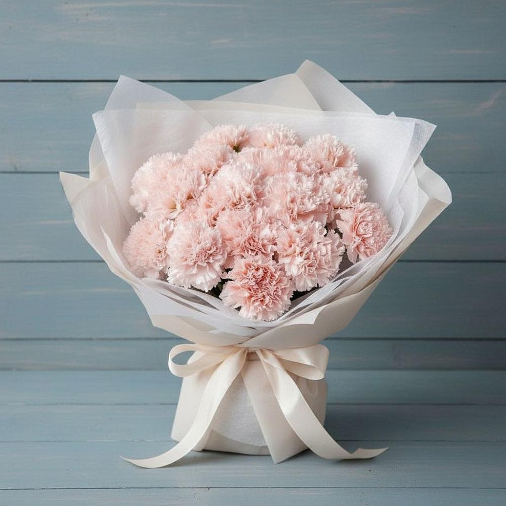 Букет цветов из: Гвоздики в Бородино