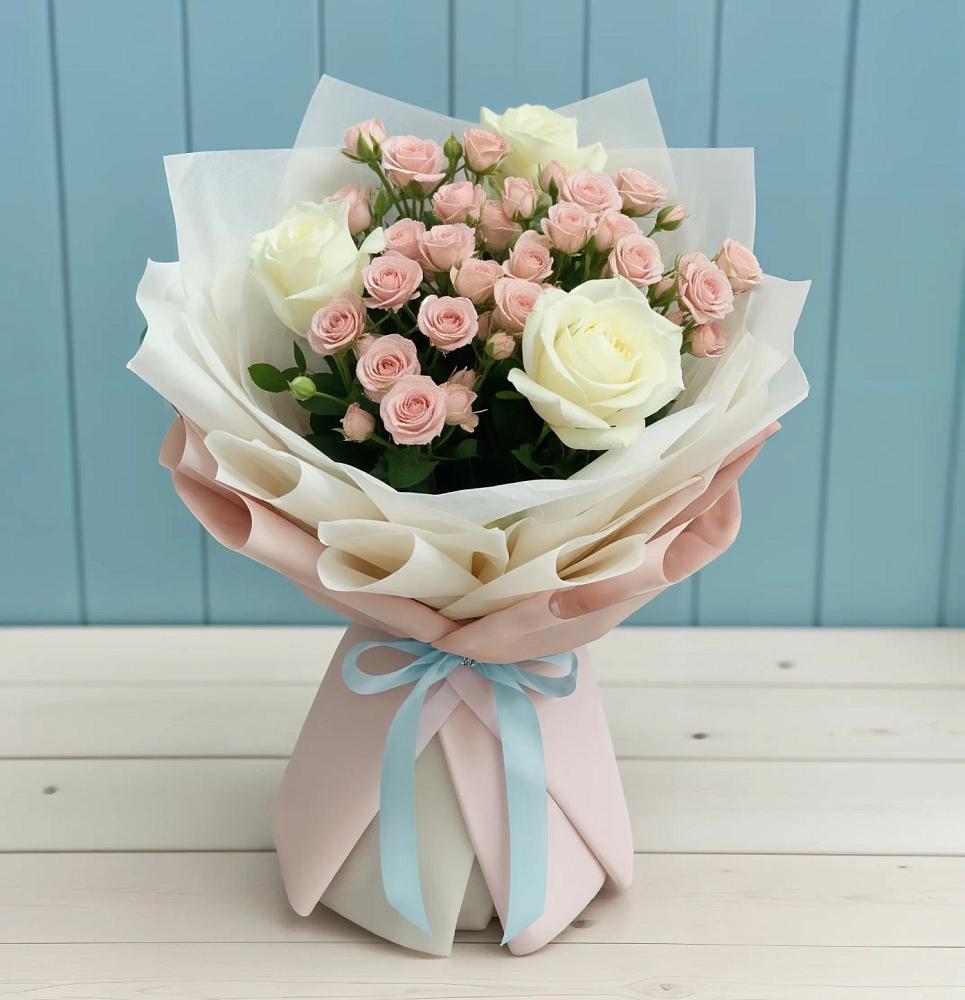 Букет цветов из: Розы в Бородино