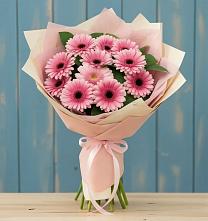 Букет цветов из:  Герберы в Бородино